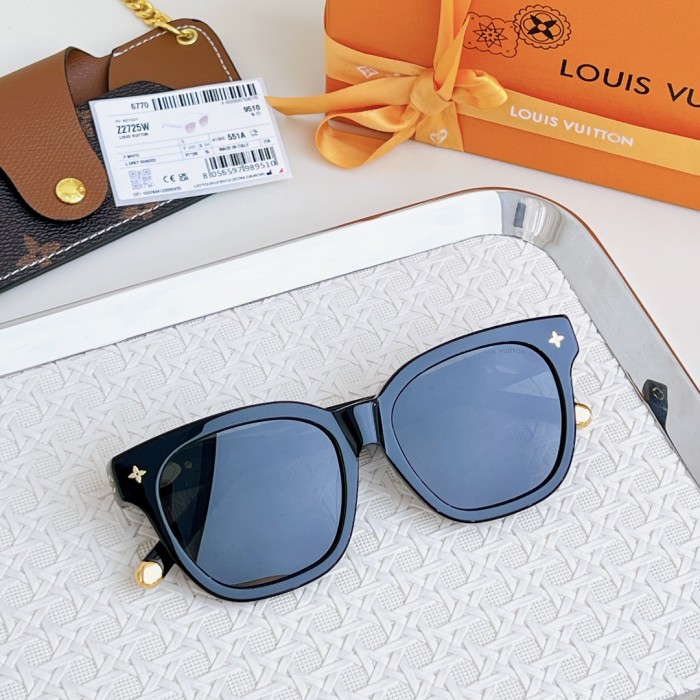 Louis Vuitton Sunglasses Luxury Brand Womens Sunglasses with Original Box Whatsapp 【+1-3239614486】Z2725E