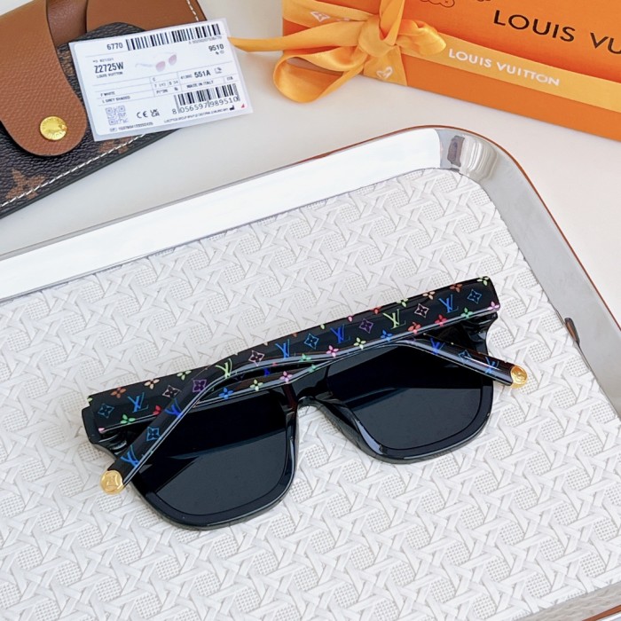 Louis Vuitton Sunglasses Luxury Brand Womens Sunglasses with Original Box Whatsapp 【+1-3239614486】Z2725E