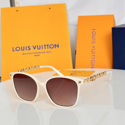 Louis Vuitton Sunglasses Luxury Brand Womens Sunglasses with Original Box Whatsapp 【+1-3239614486】Z1877