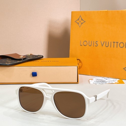 Louis Vuitton Sunglasses Luxury Brand Men Womens Sunglasses LV Hit Sunglasses with Original Box Whatsapp 【+1-3239614486】Z2866U