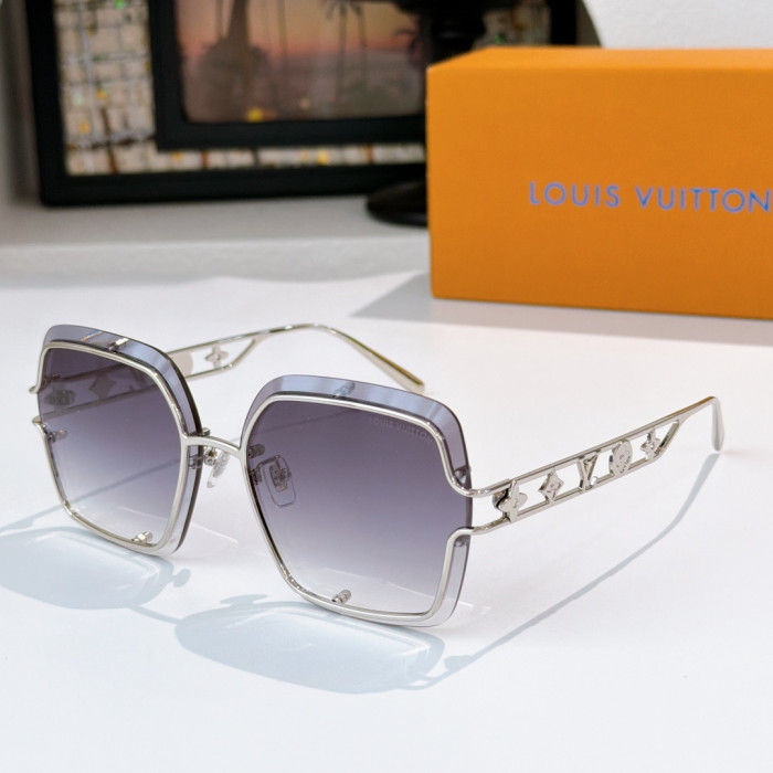 Louis Vuitton Sunglasses Luxury Brand Womens Sunglasses with Original Box Whatsapp 【+1-3239614486】Z2966U