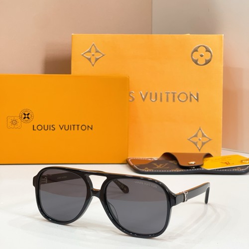 Louis Vuitton Sunglasses Luxury Brand Men Womens Sunglasses LV Hit Sunglasses with Original Box Whatsapp 【+1-3239614486】Z2866U