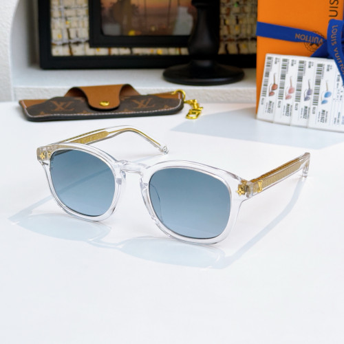 Louis Vuitton Sunglasses Luxury Brand Womens Sunglasses LV Aura Pantos Sunglasses with Original Box Whatsapp 【+1-3239614486】Z2918w