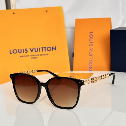 Louis Vuitton Sunglasses Luxury Brand Womens Sunglasses with Original Box Whatsapp 【+1-3239614486】Z1877