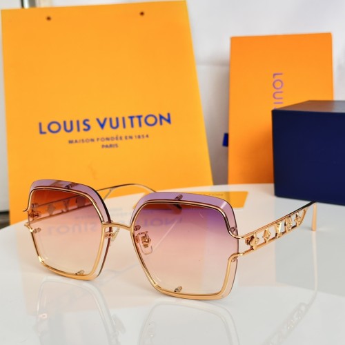 Louis Vuitton Sunglasses Luxury Brand Womens Sunglasses LV Framed Square Sunglasses with Original Box Whatsapp 【+1-3239614486】Z2938U