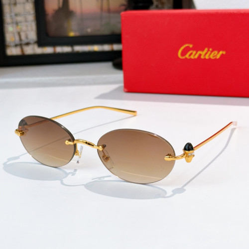 Cartier Sunglasses Luxury Brand Womens Sunglasses with Original Box Whatsapp 【+1-3239614486】CT0650S
