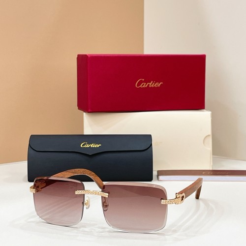 Cartier Sunglasses Luxury Brand Men Womens Sunglasses with Original Box Whatsapp 【+1-3239614486】CT0012