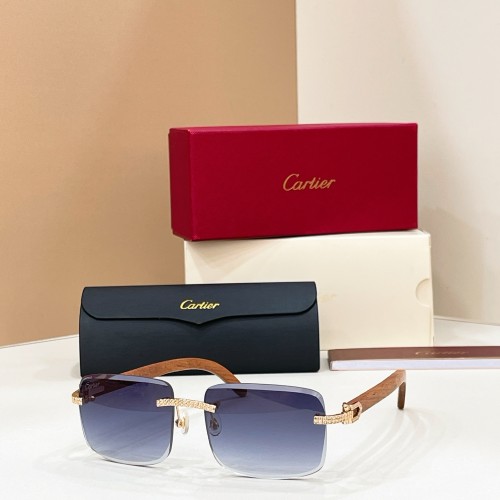 Cartier Sunglasses Luxury Brand Men Womens Sunglasses with Original Box Whatsapp 【+1-3239614486】CT0012