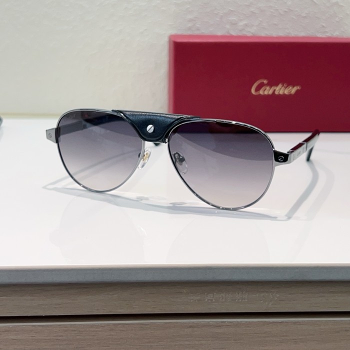 Cartier Sunglasses Luxury Brand Mens Sunglasses with Original Box Whatsapp 【+1-3239614486】CT0418S
