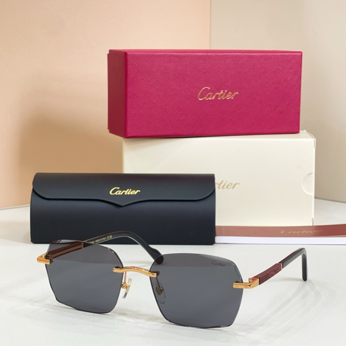 Cartier Sunglasses Luxury Brand Men Womens Sunglasses with Original Box Whatsapp 【+1-3239614486】CT0481S