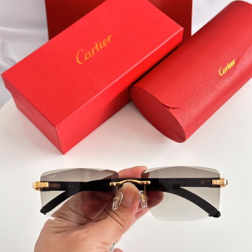 Cartier Sunglasses Luxury Brand Men Womens Sunglasses with Original Box Whatsapp 【+1-3239614486】CT01674O