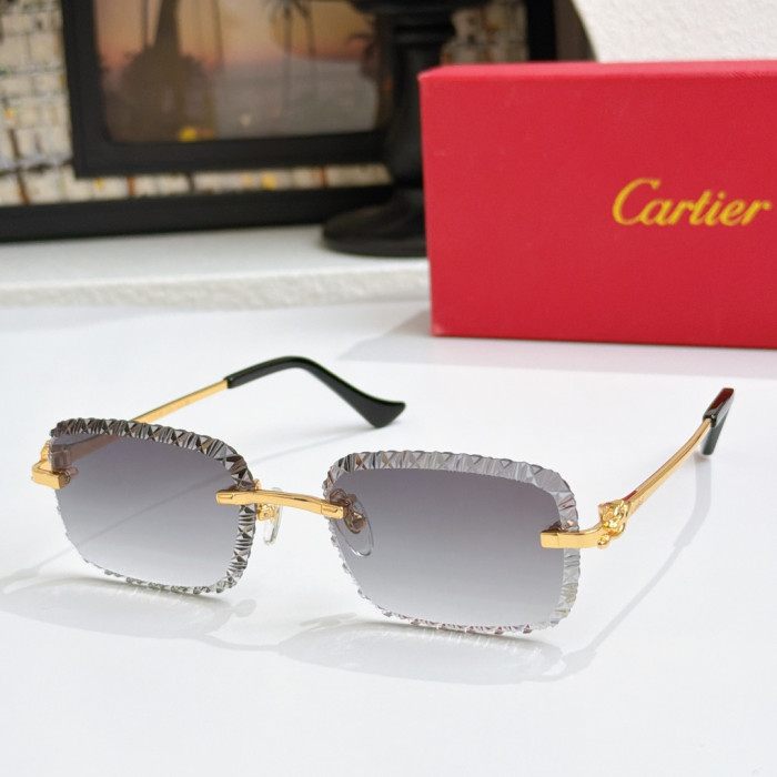 Cartier Sunglasses Luxury Brand Womens Sunglasses with Original Box Whatsapp 【+1-3239614486】CT0803S