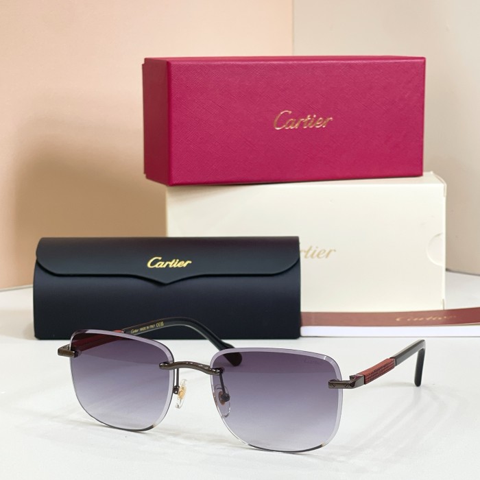Cartier Sunglasses Luxury Brand Men Womens Sunglasses with Original Box Whatsapp 【+1-3239614486】CT0482S