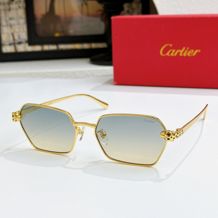 Cartier Sunglasses Luxury Brand Womens Sunglasses with Original Box Whatsapp 【+1-3239614486】CT0496S