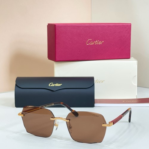 Cartier Sunglasses Luxury Brand Men Womens Sunglasses with Original Box Whatsapp 【+1-3239614486】CT0481S