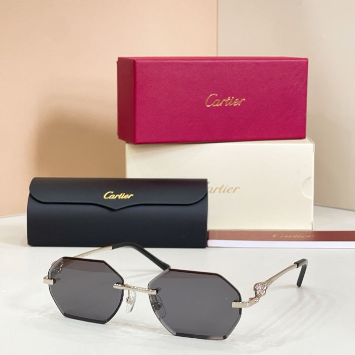 Cartier Sunglasses Luxury Brand Womens Sunglasses with Original Box Whatsapp 【+1-3239614486】CT0828S