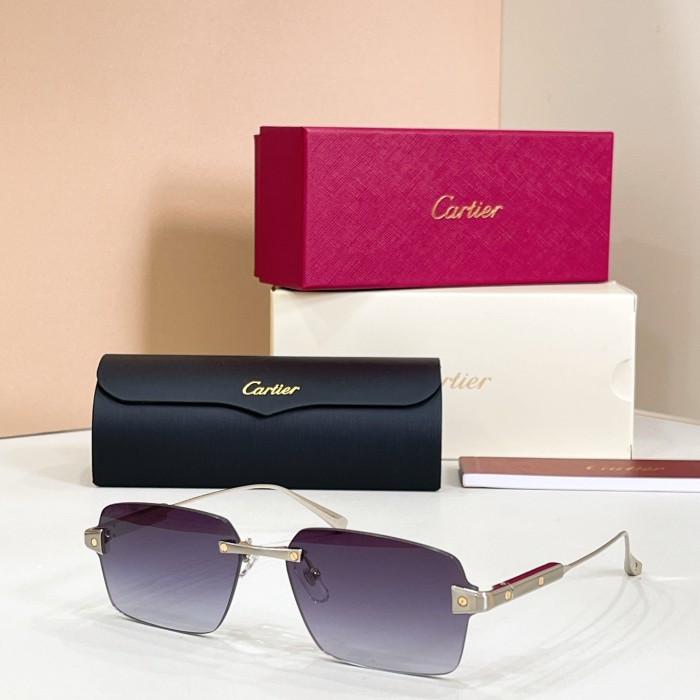 Cartier Sunglasses Luxury Brand Mens Sunglasses with Original Box Whatsapp 【+1-3239614486】CT0652S