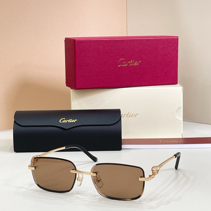 Cartier Sunglasses Luxury Brand Womens Sunglasses with Original Box Whatsapp 【+1-3239614486】CT0554O
