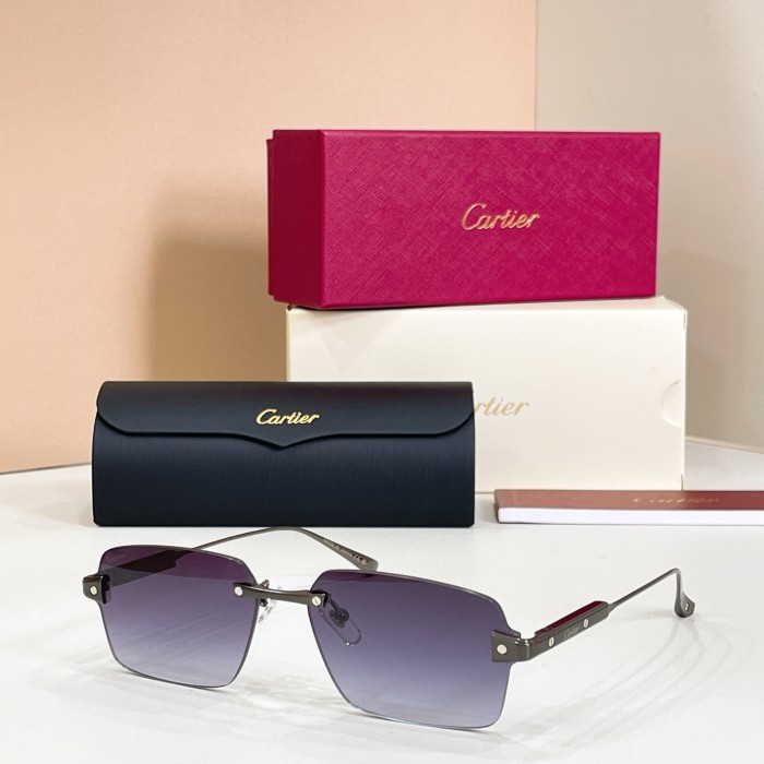 Cartier Sunglasses Luxury Brand Mens Sunglasses with Original Box Whatsapp 【+1-3239614486】CT0652S