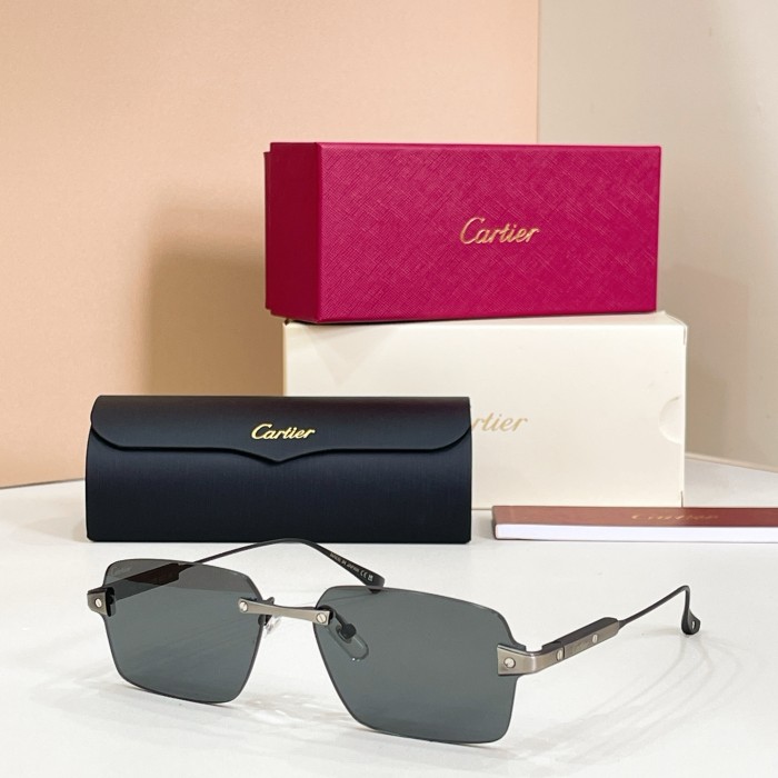 Cartier Sunglasses Luxury Brand Mens Sunglasses with Original Box Whatsapp 【+1-3239614486】CT0652S