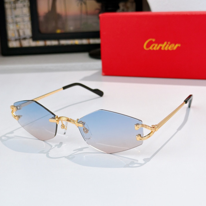 Cartier Sunglasses Luxury Brand Womens Sunglasses with Original Box Whatsapp 【+1-3239614486】CT0620S