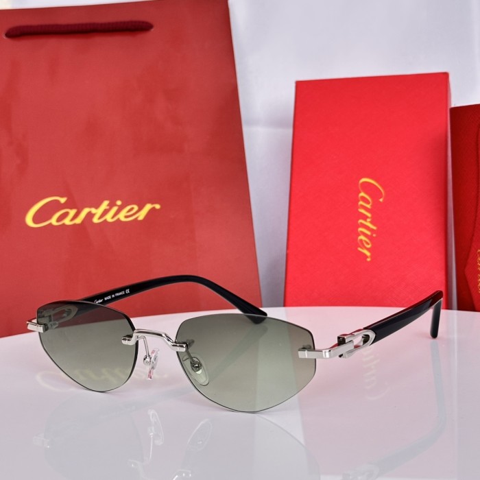 Cartier Sunglasses Luxury Brand Womens Sunglasses with Original Box Whatsapp 【+1-3239614486】CT0580S