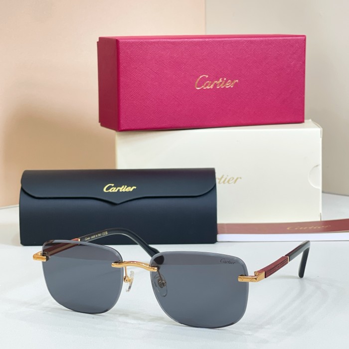 Cartier Sunglasses Luxury Brand Men Womens Sunglasses with Original Box Whatsapp 【+1-3239614486】CT0482S