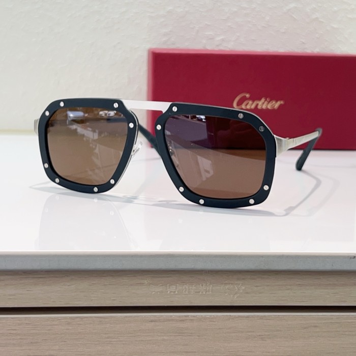 Cartier Sunglasses Luxury Brand Womens Sunglasses with Original Box Whatsapp 【+1-3239614486】CT0573S