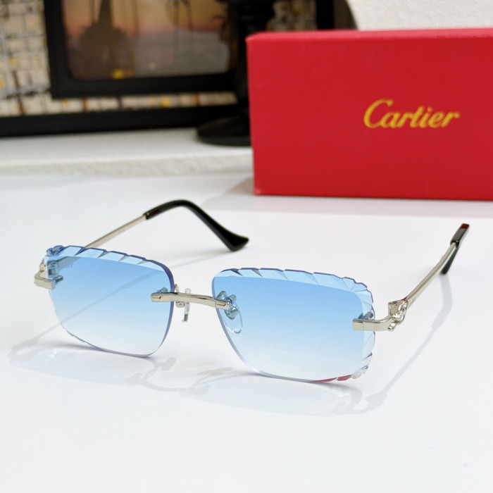 Cartier Sunglasses Luxury Brand Womens Sunglasses with Original Box Whatsapp 【+1-3239614486】CT0805S