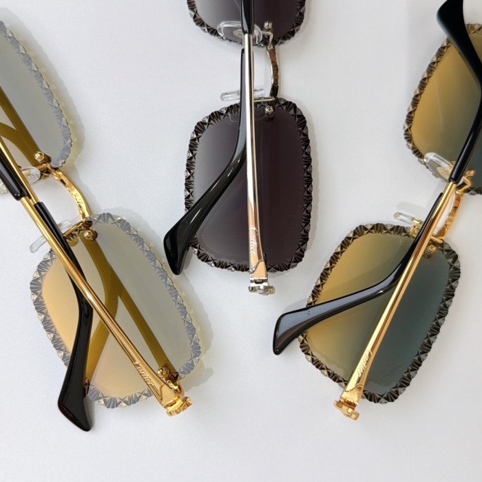 Cartier Sunglasses Luxury Brand Womens Sunglasses with Original Box Whatsapp 【+1-3239614486】CT0803S