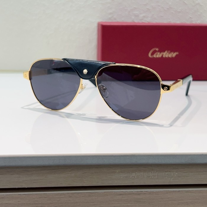 Cartier Sunglasses Luxury Brand Mens Sunglasses with Original Box Whatsapp 【+1-3239614486】CT0418S