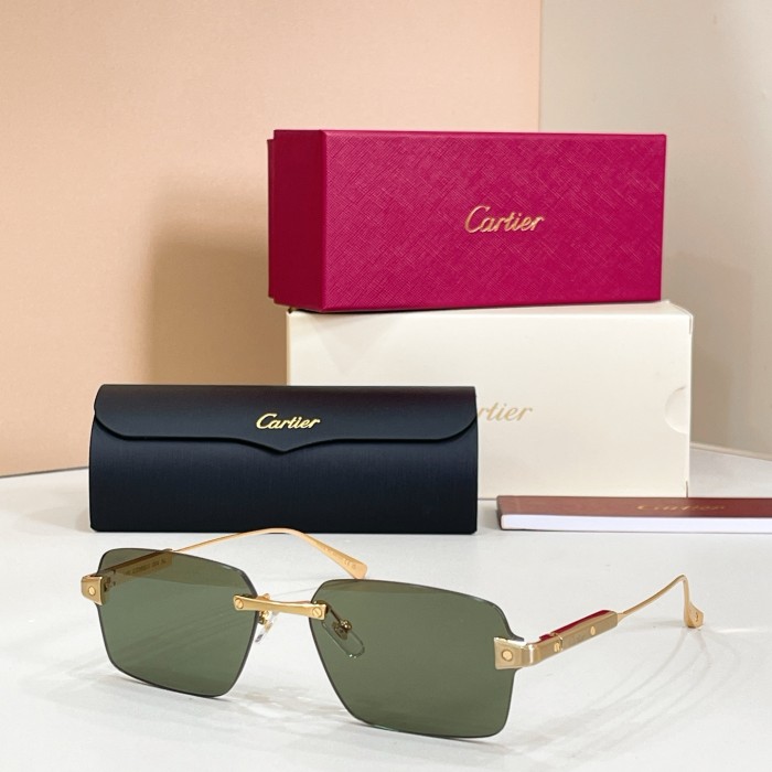Cartier Sunglasses Luxury Brand Mens Sunglasses with Original Box Whatsapp 【+1-3239614486】CT0652S