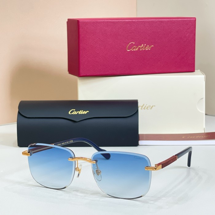 Cartier Sunglasses Luxury Brand Men Womens Sunglasses with Original Box Whatsapp 【+1-3239614486】CT0482S