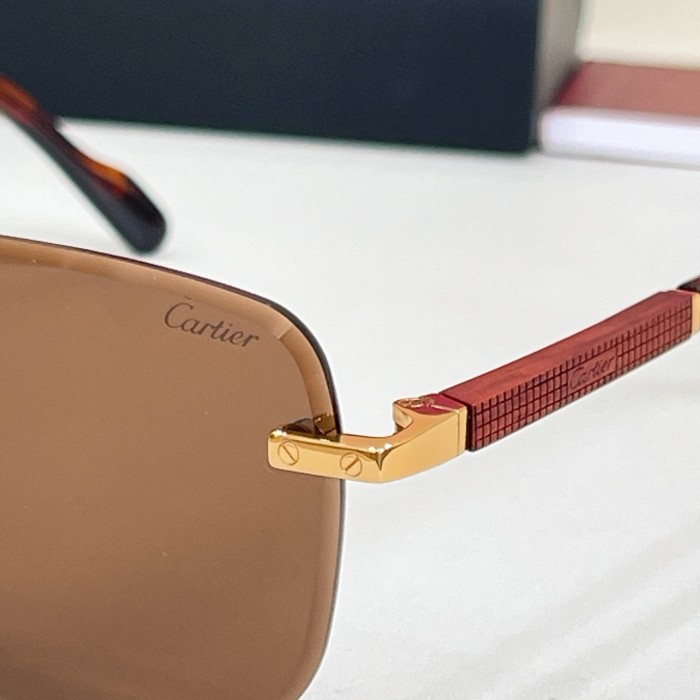 Cartier Sunglasses Luxury Brand Men Womens Sunglasses with Original Box Whatsapp 【+1-3239614486】CT0482S