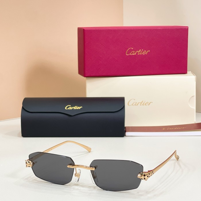 Cartier Sunglasses Luxury Brand Men Womens Sunglasses with Original Box Whatsapp 【+1-3239614486】CT0474S
