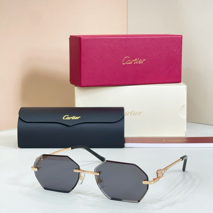 Cartier Sunglasses Luxury Brand Womens Sunglasses with Original Box Whatsapp 【+1-3239614486】CT0828S
