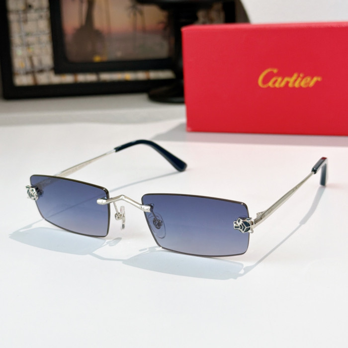 Cartier Sunglasses Luxury Brand Womens Sunglasses with Original Box Whatsapp 【+1-3239614486】CT0598S