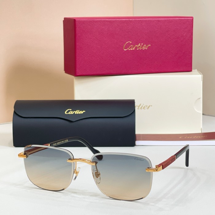 Cartier Sunglasses Luxury Brand Men Womens Sunglasses with Original Box Whatsapp 【+1-3239614486】CT0482S