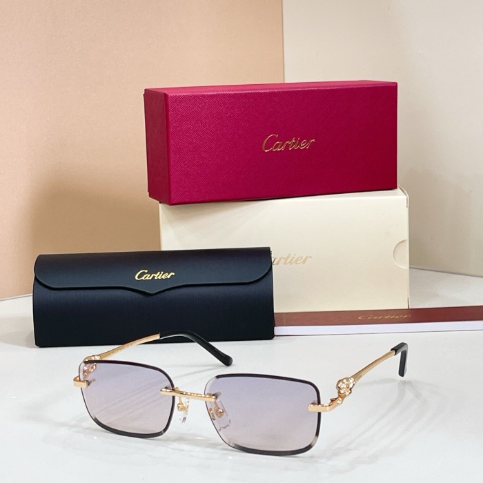 Cartier Sunglasses Luxury Brand Womens Sunglasses with Original Box Whatsapp 【+1-3239614486】CT0554O