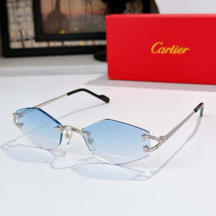 Cartier Sunglasses Luxury Brand Womens Sunglasses with Original Box Whatsapp 【+1-3239614486】CT0620S