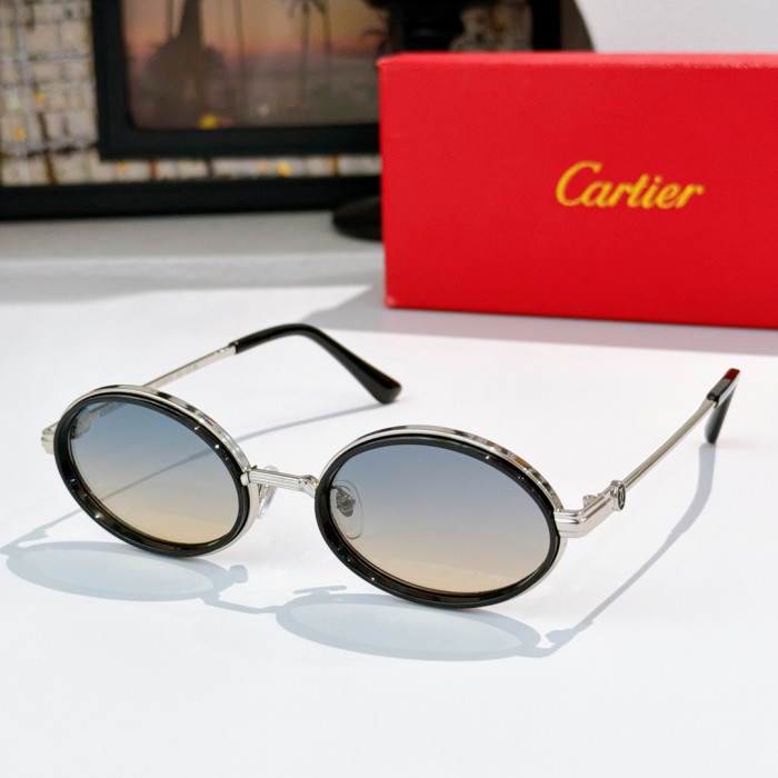 Cartier Sunglasses Luxury Brand Womens Sunglasses with Original Box Whatsapp 【+1-3239614486】CT0807S