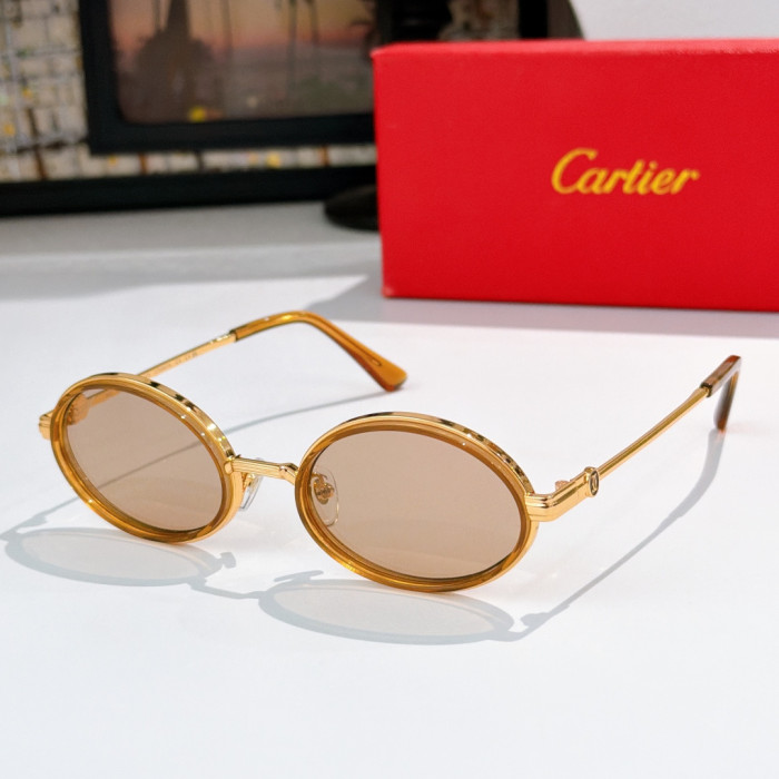 Cartier Sunglasses Luxury Brand Womens Sunglasses with Original Box Whatsapp 【+1-3239614486】CT0807S
