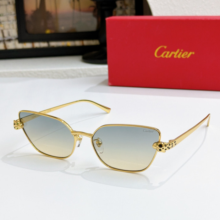 Cartier Sunglasses Luxury Brand Womens Sunglasses with Original Box Whatsapp 【+1-3239614486】CT0495S