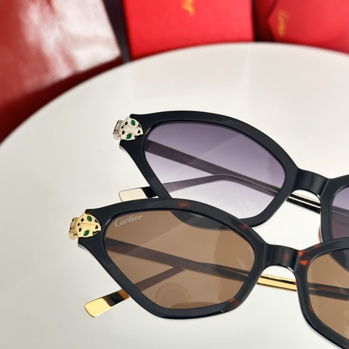 Cartier Sunglasses Luxury Brand Womens Sunglasses with Original Box Whatsapp 【+1-3239614486】CT0712S