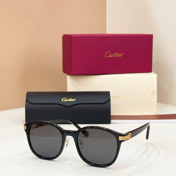 Cartier Sunglasses Luxury Brand Men Womens Sunglasses with Original Box Whatsapp 【+1-3239614486】CT0302S