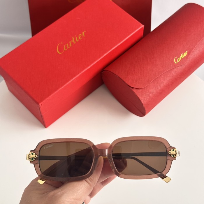 Cartier Sunglasses Luxury Brand Womens Sunglasses with Original Box Whatsapp 【+1-3239614486】CT0711SA