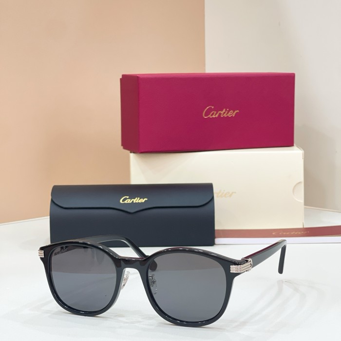 Cartier Sunglasses Luxury Brand Men Womens Sunglasses with Original Box Whatsapp 【+1-3239614486】CT0302S