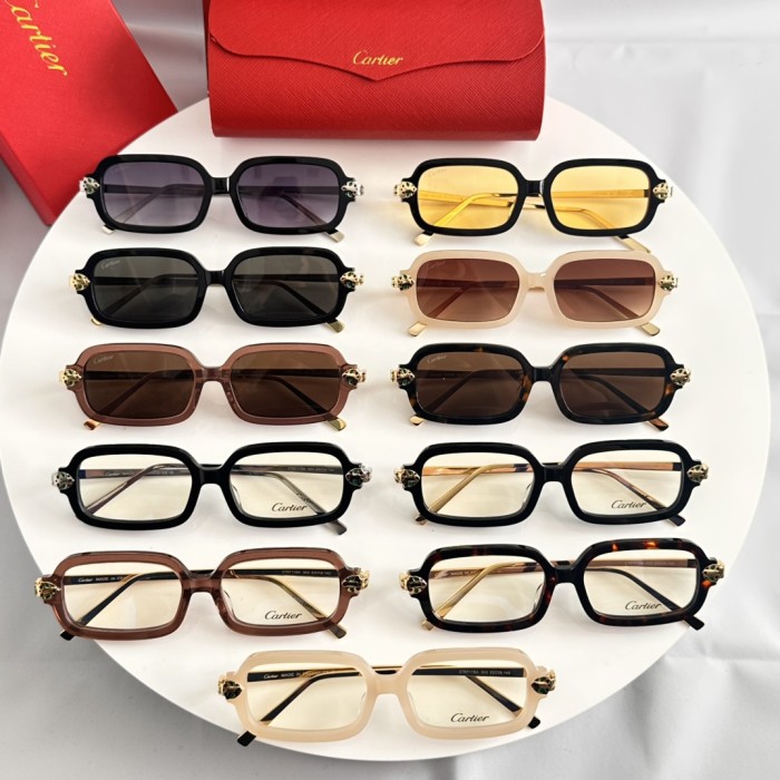 Cartier Sunglasses Luxury Brand Womens Sunglasses with Original Box Whatsapp 【+1-3239614486】CT0711SA