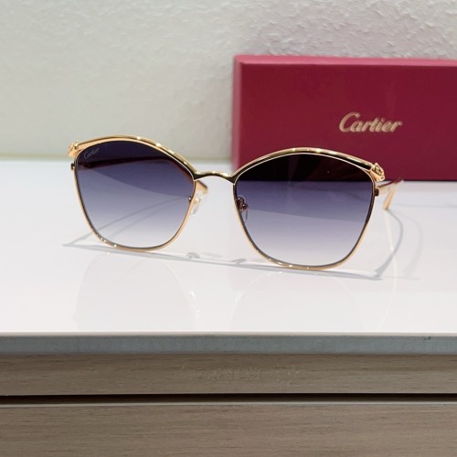 Cartier Sunglasses Luxury Brand Men Womens Sunglasses with Original Box Whatsapp 【+1-3239614486】CT0595S