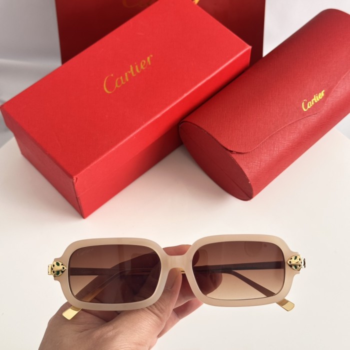 Cartier Sunglasses Luxury Brand Womens Sunglasses with Original Box Whatsapp 【+1-3239614486】CT0711SA
